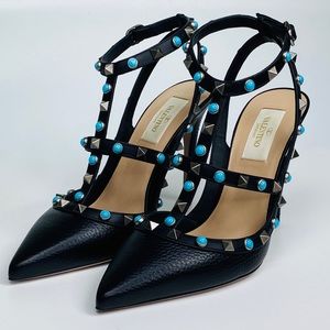 Valentino Garavani Rockstud Rolling Pump